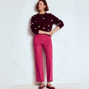 BODEN | 7/8 Elegant Pink Women's Pants size 4P